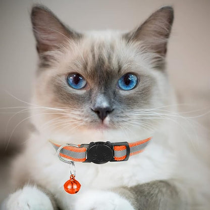 2 Pack Cat Collars Quick Release Reflective Kitten Collar - Image 3