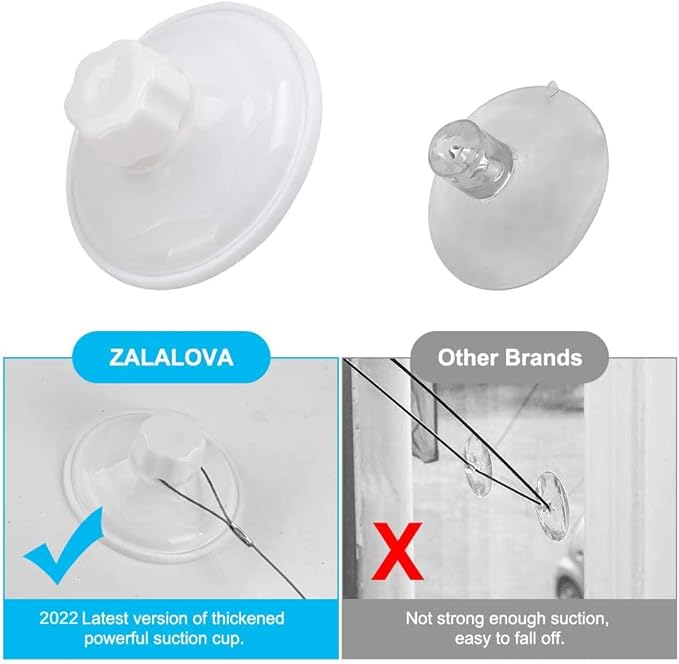 ZALALOVA Cat Window Perch Seat Large Sturdy Cat Beds Fleece Blanket 2025 Latest - Image 6