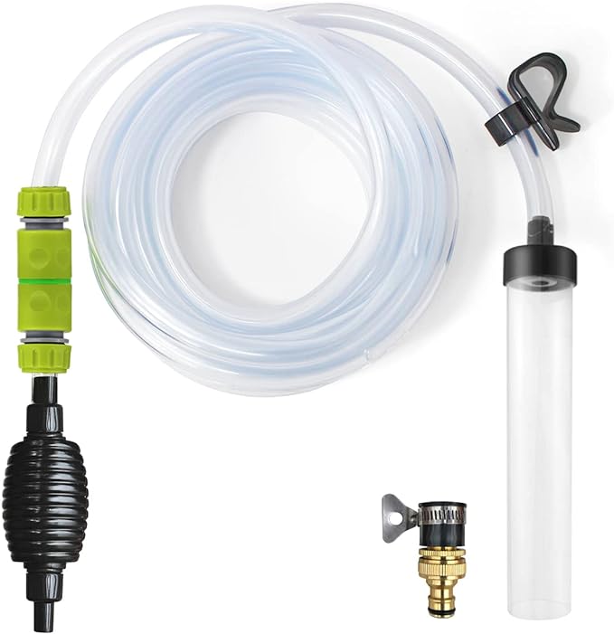 25ft Aquarium Vacuum Gravel Cleaner Fish Tank Cleaner Siphon Water Changer by Laifoo