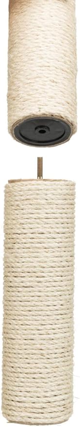 Trixie Replacement Sisal Post for Scratching Posts, Cat Trees and Cat Towers - Image 3