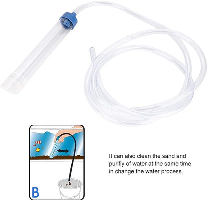 Restokki Aquarium Cleaning Pump Kit Small Fish Tank Cleaner Changing Water Tool - Image 8