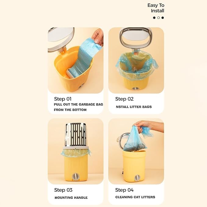 Cat Litter Scoop, Large Capacity Mess-Free Cat Litter Scooper - Image 7