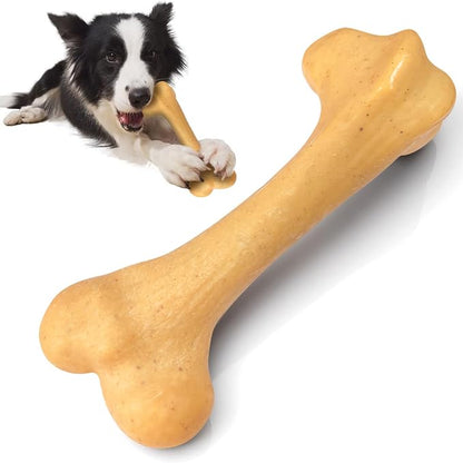 Indestructible Dog Toy for Aggressive Chewers, Nylon Chew Toy for Medium and by UXVA
