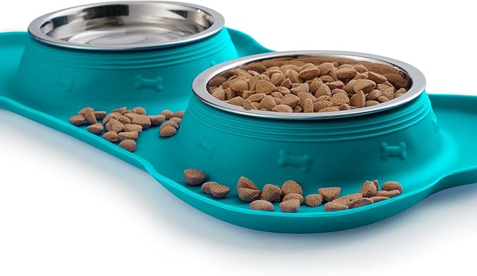 Hubulk Pet Dog Bowls 2 Stainless Steel Dog Bowl - Image 5