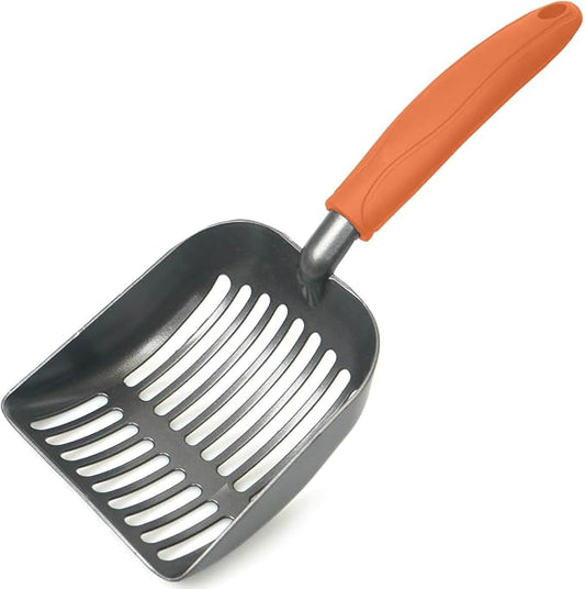Cat Litter Scoop, Kitty Metal Scooper, Aluminum Alloy Sifter, Kitten Pooper by Frxat