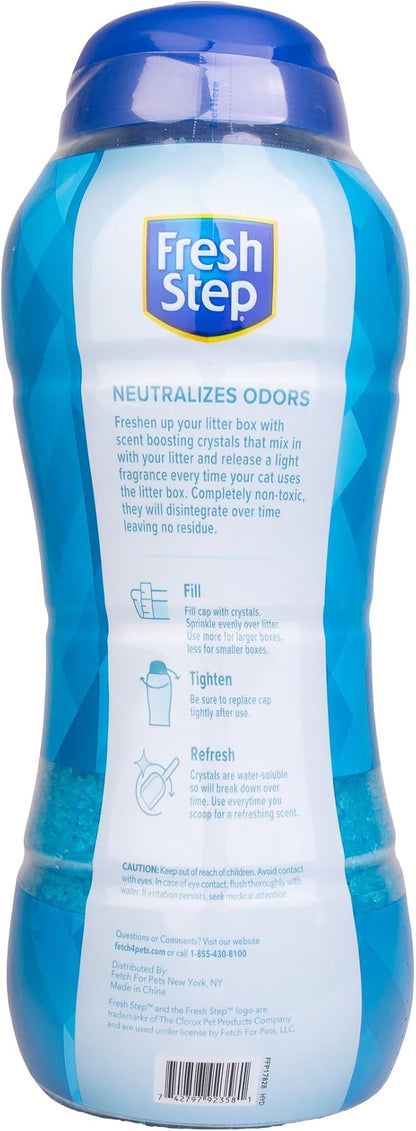 Fresh Step Cat Litter Crystals Deodorizer, Non Toxic Odor Neutralizing Crystals - Image 3
