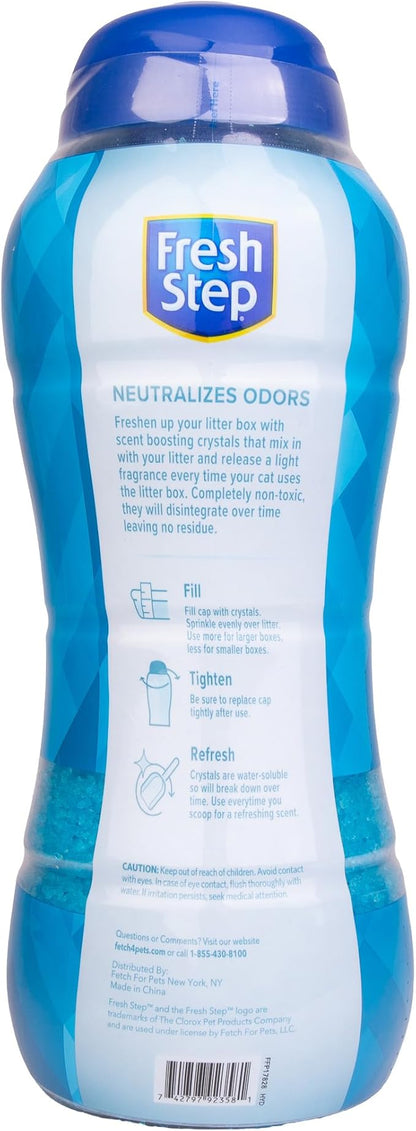 Fresh Step Cat Litter Crystals Deodorizer, Non Toxic Odor Neutralizing Crystals - Image 3