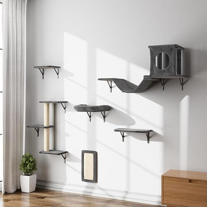 NUNU LAB Cat Wall Shelves, Indoor Cat Furniture - Image 2