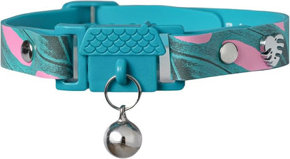 Kittyrama Botanicals Monstera Cat Collar. Award Winning. Hypoallergenic by Kittyrama