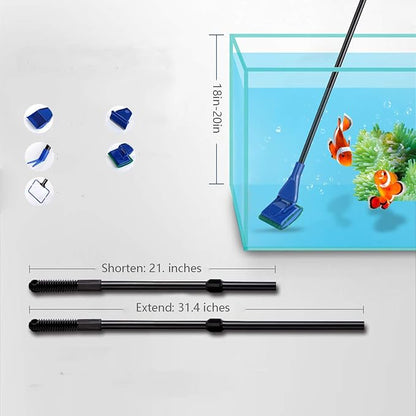 Aquarium Cleaning Tools Kit 5 In 1 Function - Image 4