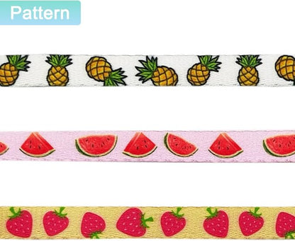 Fruit Cat Collar with Bow Tie and Bell 3 Pack Watermelon Strawberry and - Image 3
