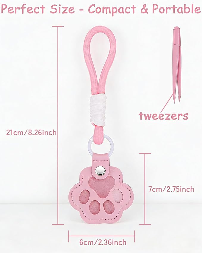 Paw Dog Hair Keychain - Image 8