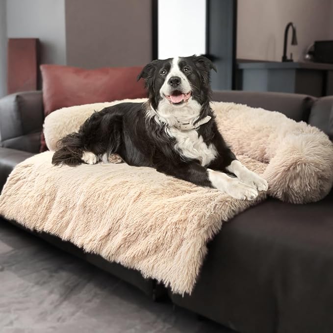 Tinaco Luxurious Calming Dogs/Cats Bed Mats, Dog Pad Washable Removable Couch by Tinaco