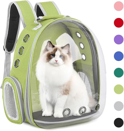 Pet Backpack Carrier, Bubble Backpack Cat Carrier, Pets and Small Dogs by Unknown