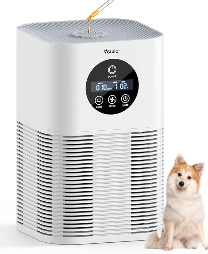 Air Purifiers for Home Large Room up to 600 Ft², VEWIOR H13 True Hepa Air by VEWIOR