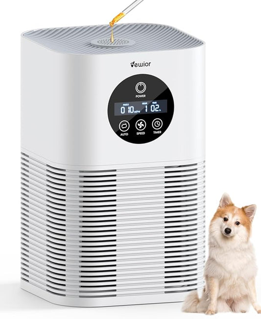 Air Purifiers for Home Large Room up to 600 Ft², VEWIOR H13 True Hepa Air by VEWIOR