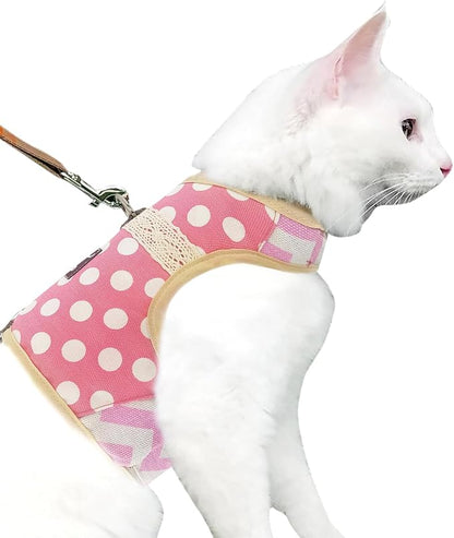 Cat Harness and Leash for Walking Escape Proof, Adjustable Cat Vest Harness - Image 8