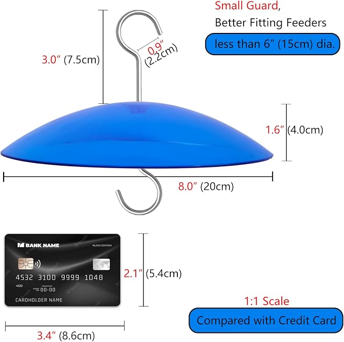 Small Rain Cover for Bird Feeder - Image 2