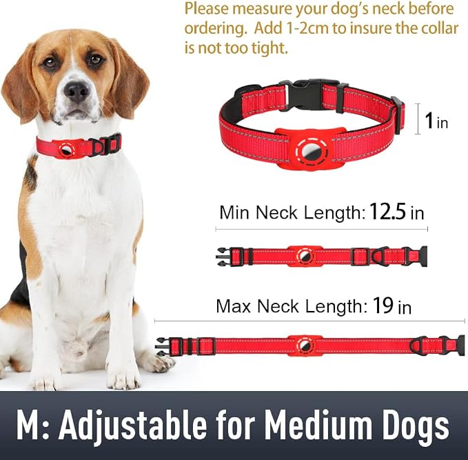Airtag Dog Collar with AirTag Holder - Image 6