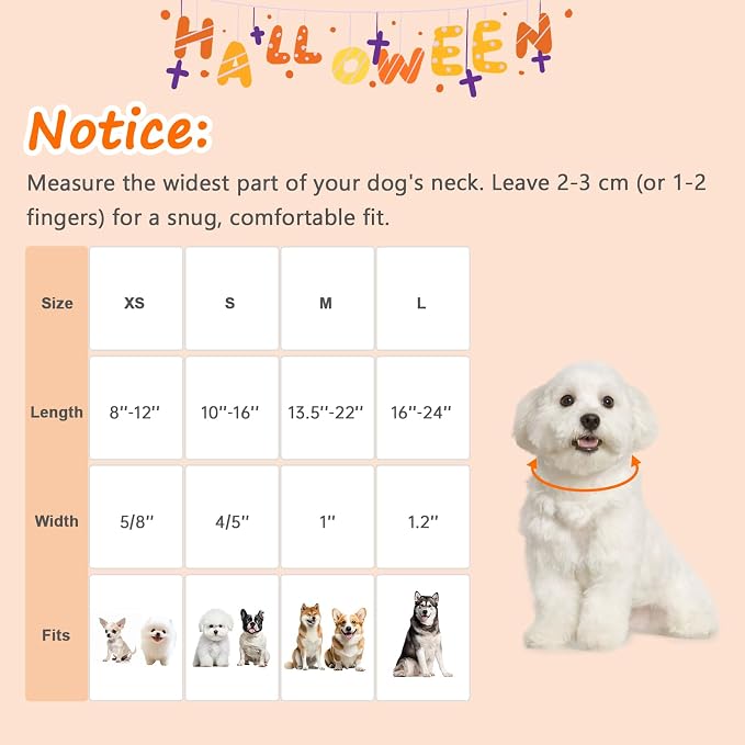 Halloween Dog Collars, Fall Dog Collar - Image 2