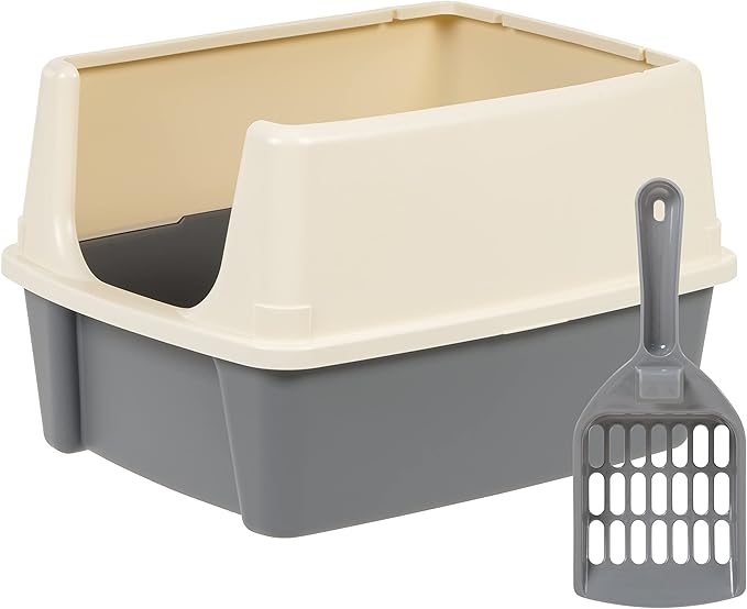Amazon Basics Large Cat Litter Box by AmazonBasics