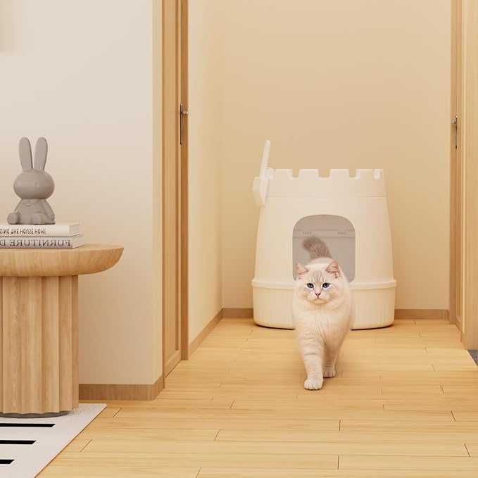 Lifewit Cat Litter Box, Hidden Enclosure Litter Tray - Image 9