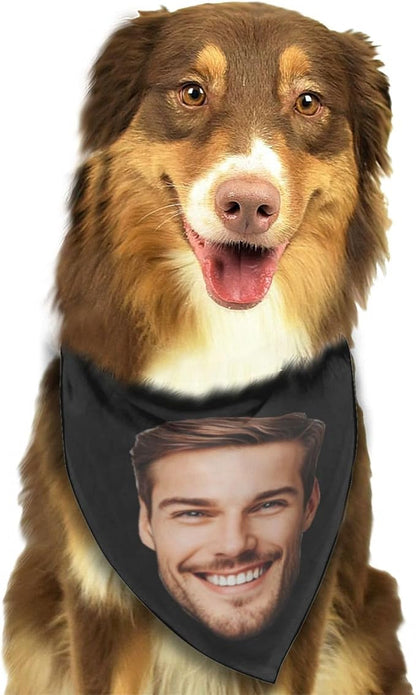 Custom Dog Bandana for Cat Dog Pet Add Your Design Personalized Neckwear - Image 3