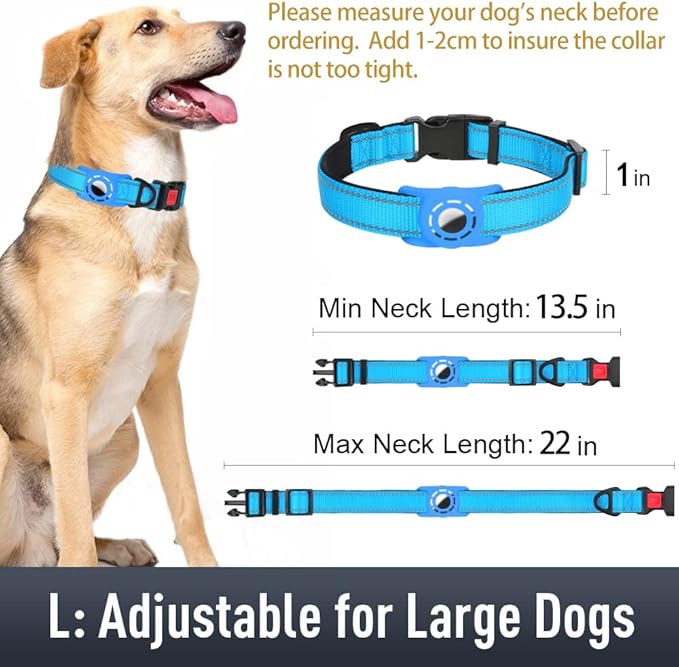 Airtag Dog Collar with AirTag Holder - Image 6