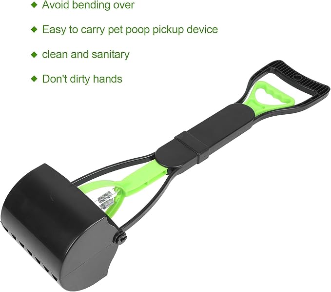Pet Pooper Scooper, Long Handle Folding Poop Scoop, Stable Jaw Scoop Easy - Image 7