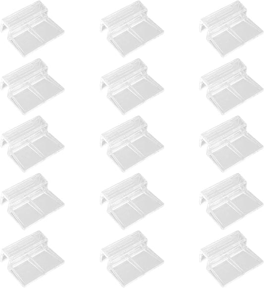 15 Pcs Rimless Aquarium Lid Clips by Unknown