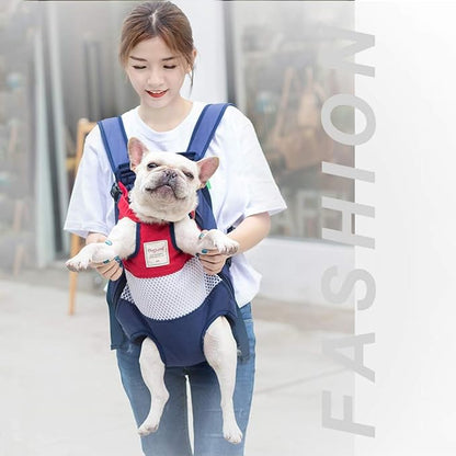 Dog Carrier Backpack, Pet Front Carrier Backpack Legs Out Dog Chest Carrier - Image 9
