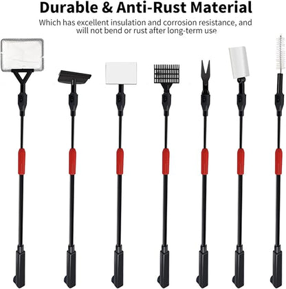 Aquarium Cleaning Tools, 7 in 1 Fish Tank Cleaning Kit - Image 2