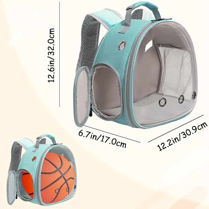 Guinea Pig Backpack, Space Capsule Bubble Window Small Animal Backpack - Image 2