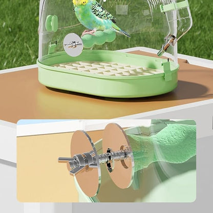 Versatile Birdcage for Travel Clear Bird Cage - Image 6