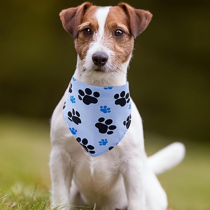 30 Pack Paw Print Bandanas Bulk - Image 6