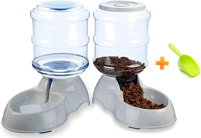 Pet Feeding Solution Automatic Cat & Dog Cafe Feeder and Water Dispenser in Set - Image 9