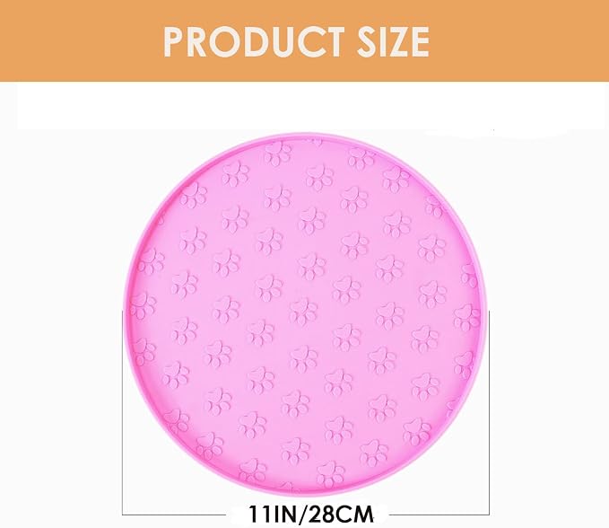Dog Food Mat - Waterproof Cat Bowl Mat - Image 2