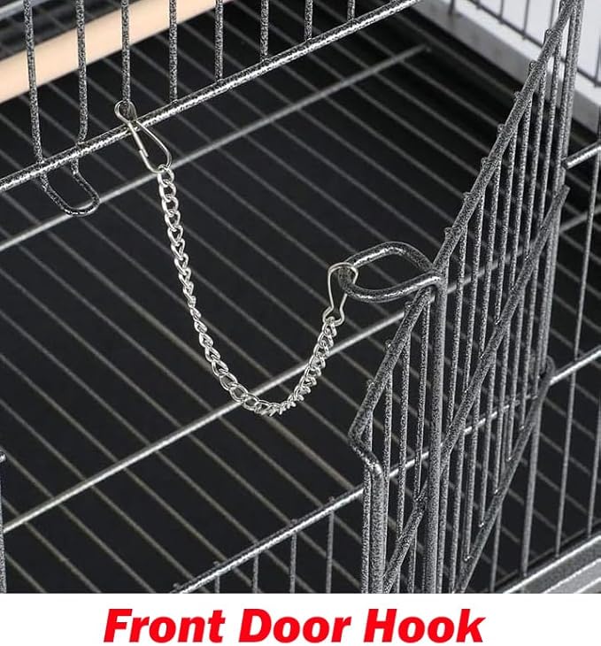 Extra Large Wrought Iron Breeding Flights Canary Parakeet Cockatiel Lovebird - Image 3