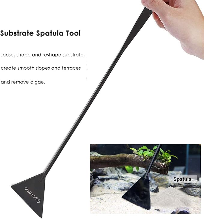 Aquarium Tweezers, Capetsma Stainless Steel Aquarium Plant Tools Long - Image 6