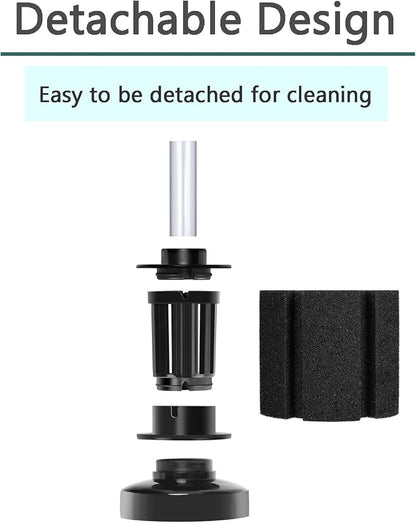 AQUANEAT 3 Pack Aquarium Bio Sponge Filter Breeding Fry Betta Shrimp Nano Fish - Image 3