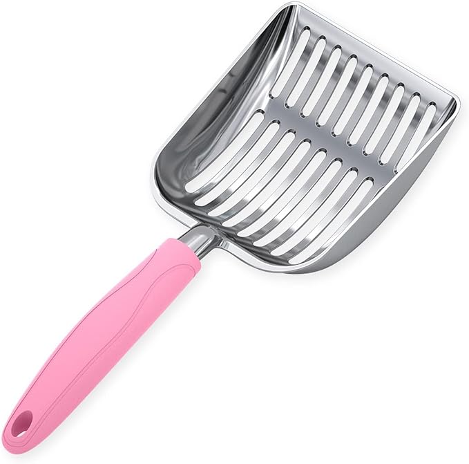 WePet Cat Litter Scoop, Aluminum Alloy Sifter, Kitty Metal Scooper, Deep Shovel by WePet