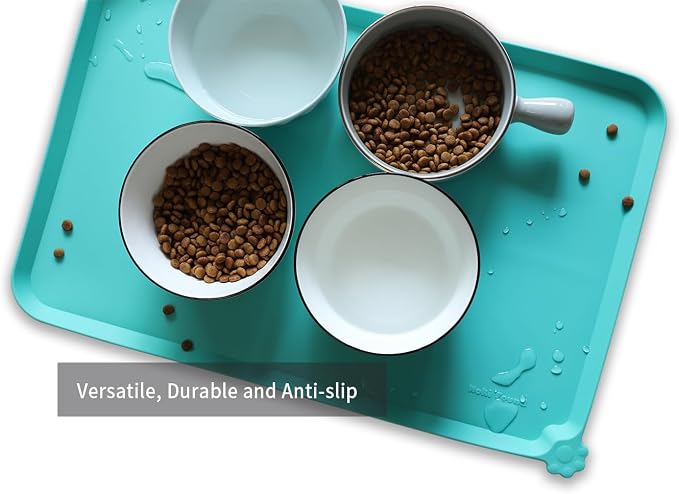 Hoki Found L Silicone Non Slip Pet Food Mats - Image 4