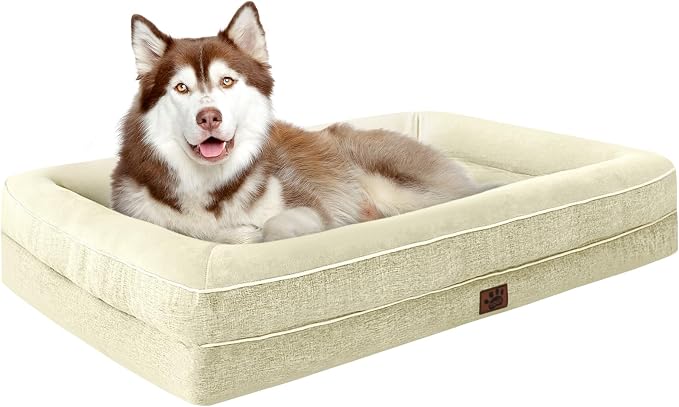 Waterproof Memory Foam Dog Beds by TaiBest