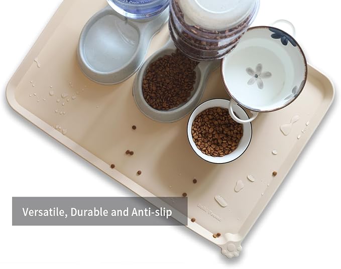 Hoki Found X-Large Non Slip Silicone Pet Food Mats - Image 4