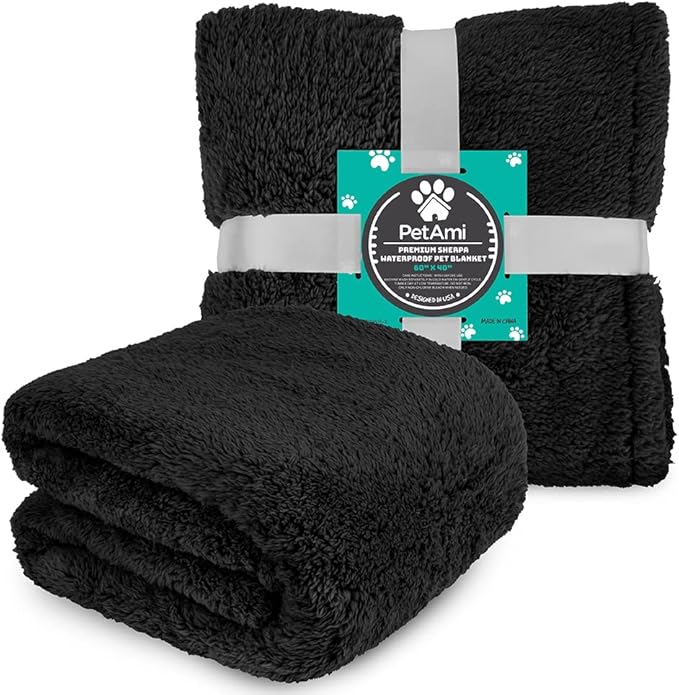 PetAmi Fluffy Waterproof Dog Blanket - Image 8