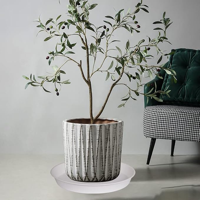 2 Pack of 20 21 inch Plant Saucer Round, Deep Plant Saucers - Image 4