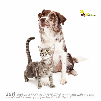 2 Pack Dog Grooming Brush, Premium Soft Silicone Pet Bath Brushes - Image 7