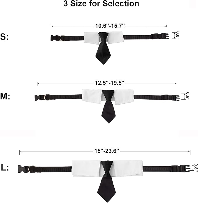 ADOGGYGO Adjustable Dog Neck Tie Collar Pet Collar - Image 5