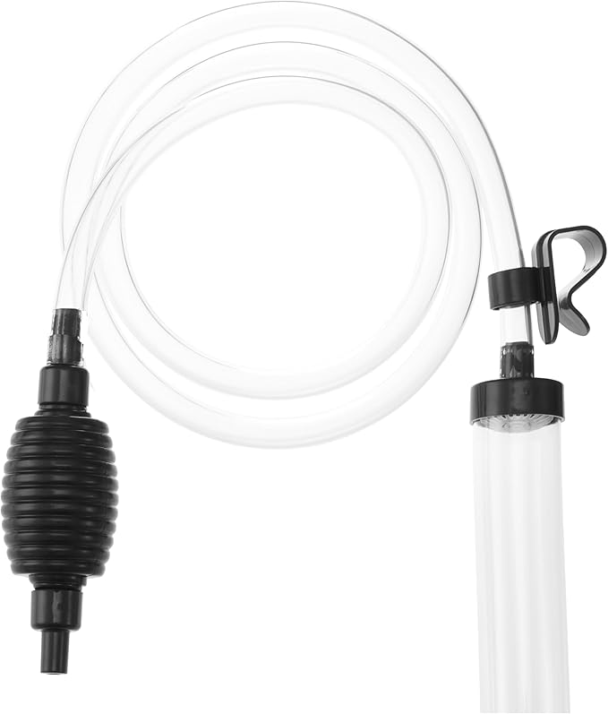5ft-S Aquarium Siphon Vacuum Cleaner, Hand Siphon Pump Water Changer by Seltomer