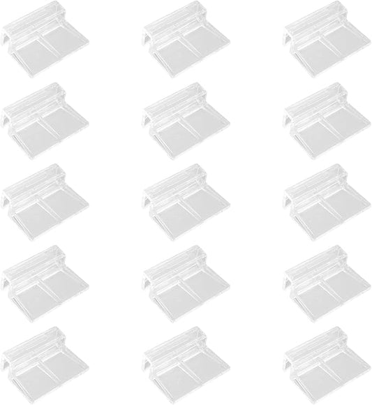 15 Pcs Rimless Aquarium Lid Clips by Unknown
